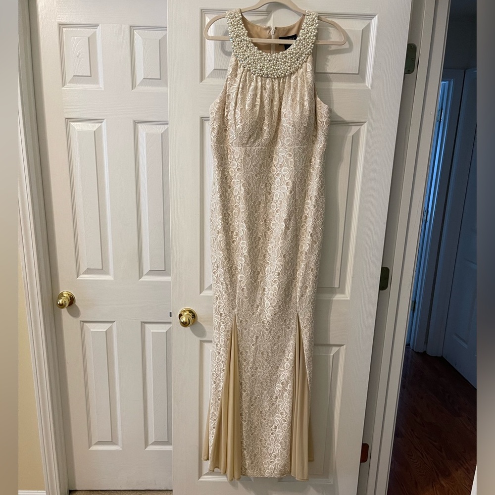 Evening gown by Cachet